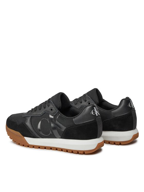 Calvin Klein Jeans Calvin Klein Jeans Laisvalaikio batai Toothy Runner Bold Mono YM0YM00583 Juoda