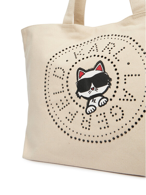 KARL LAGERFELD KARL LAGERFELD Ročna torba B2W50075 Kremna