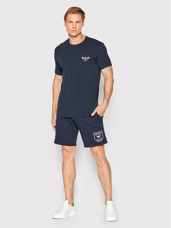 Emporio Armani Underwear Emporio Armani Underwear Tričko 110853 2R525 00135 Tmavomodrá Regular Fit