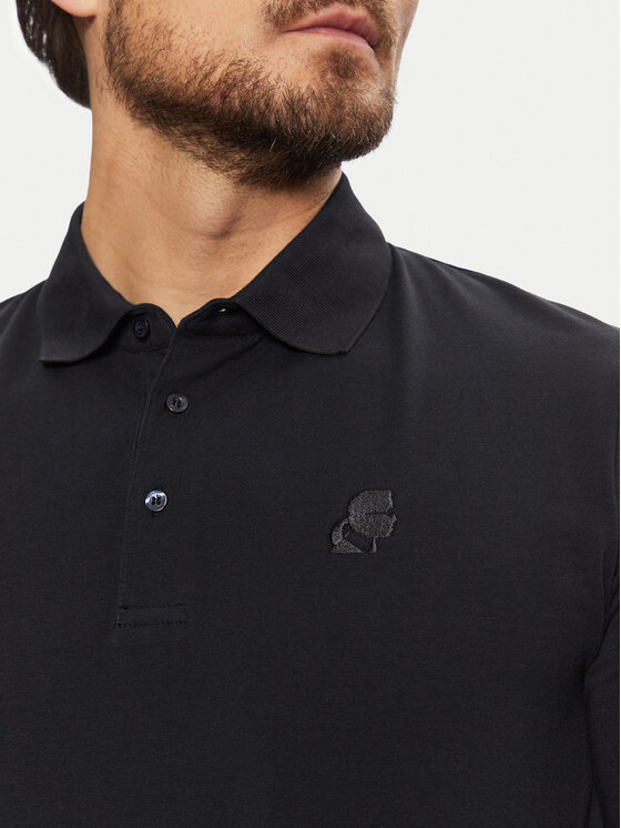 KARL LAGERFELD KARL LAGERFELD Pólóing 745750 551221 Sötétkék Regular Fit