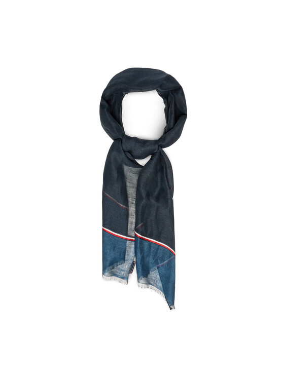 Tommy Hilfiger Tommy Hilfiger Schal Elevated Corporate AM0AM09494 Dunkelblau