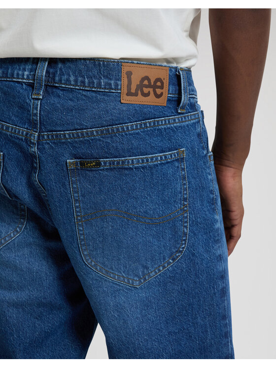 Lee Lee Jeansy HADEN Niebieski Loose Fit