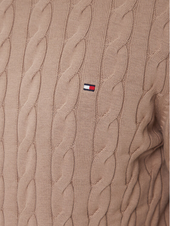 Tommy Hilfiger Tommy Hilfiger Kampsun MW0MW33132 Beež Regular Fit