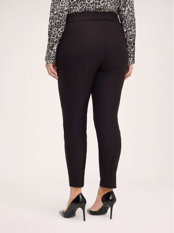 Fiorella Rubino Fiorella Rubino Spodnie materiałowe P079T005482N033 Czarny Regular Fit