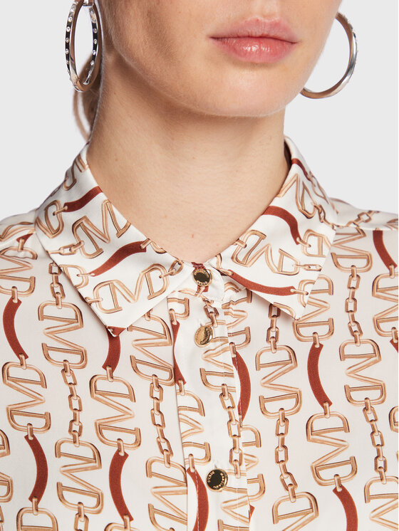 Camicia Melissa 3RGH03 9741Z Beige Regular Fit