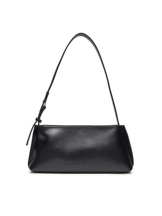 Geantă Calvin Klein Embossed Logo K60K612550 Negru