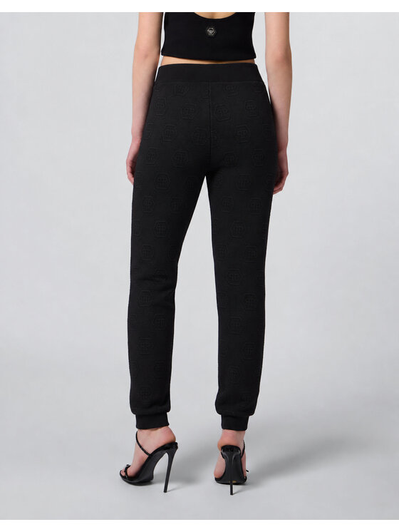 PHILIPP PLEIN PHILIPP PLEIN Spodnie dresowe 31068 Czarny Jogger Fit