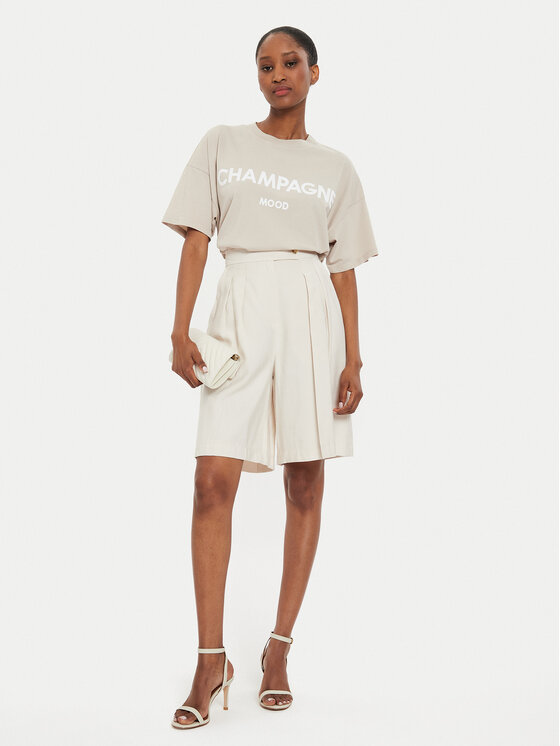 ViCOLO ViCOLO Тишърт RB0399 Бежов Regular Fit