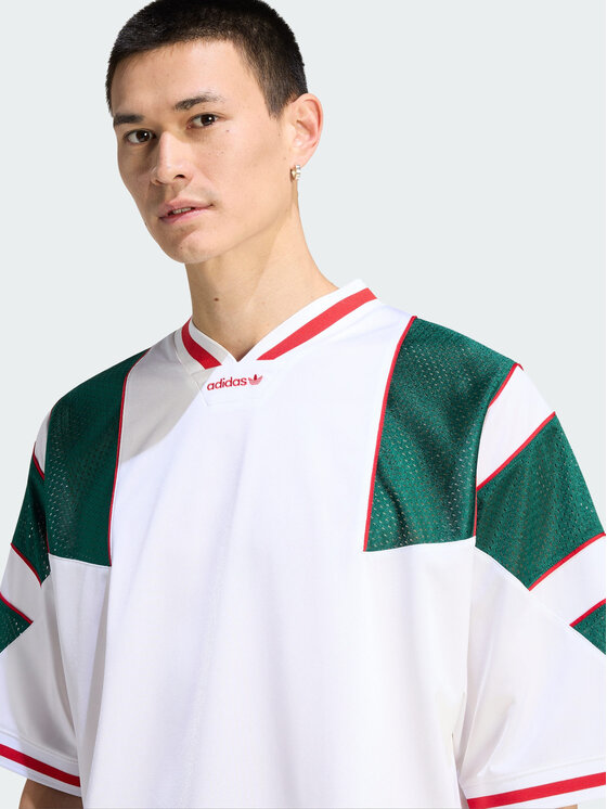 adidas adidas T-Shirt 162006 Biały Loose Fit