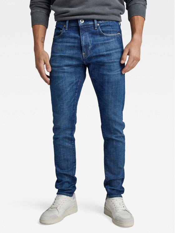 G-Star Raw Džinsi Revend D20071-D441 Zils Skinny Fit