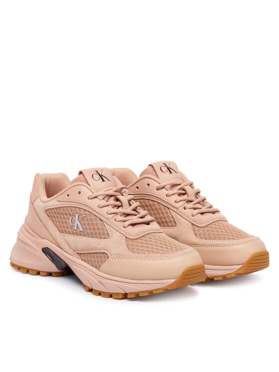 Calvin Klein Calvin Klein Sneakers Hike Runner Mesh Mix Ck YW0YW01994 Portocaliu