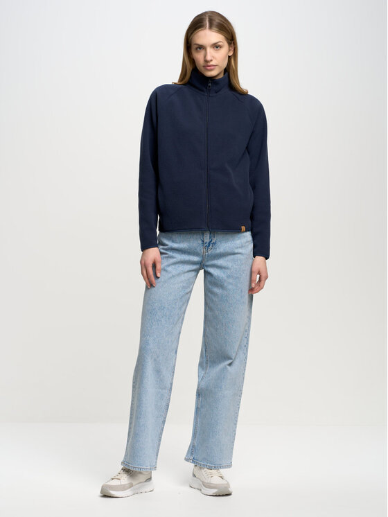 BIG STAR BIG STAR Bluza SHERLEY_403_170 Granatowy Comfort Fit