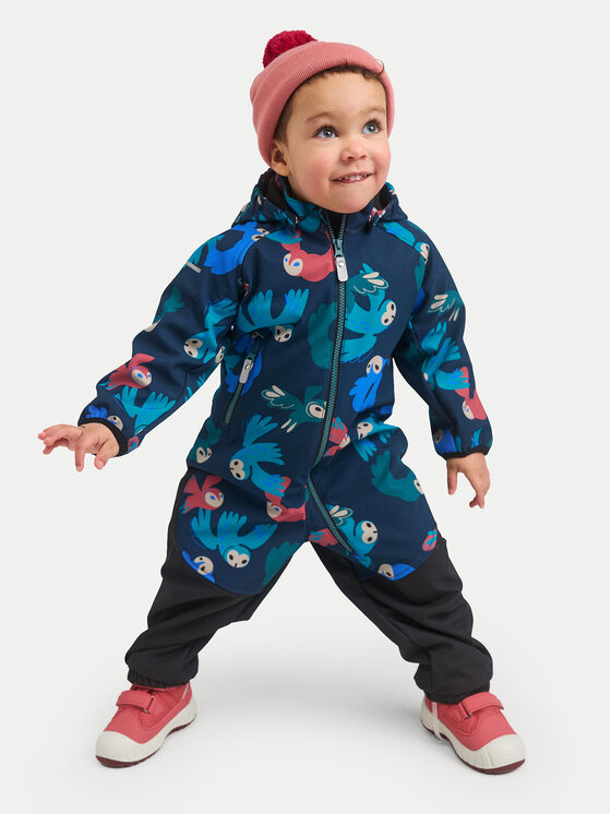 Reima Reima Salopetă Softshell Mjosa 5100006D Bleumarin Regular Fit