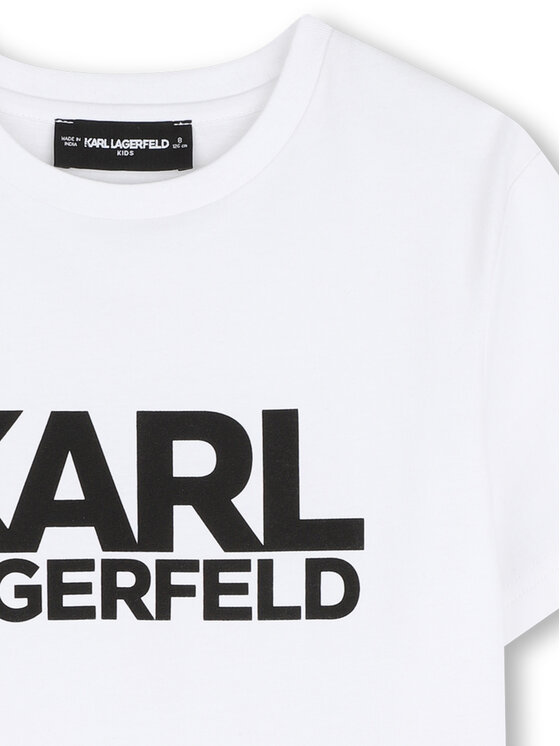 Karl Lagerfeld Kids Karl Lagerfeld Kids T-shirt Z31098 Bijela Regular Fit
