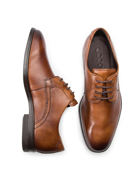 ECCO ECCO Polobotky Melbourne 62163401112 Hnědá