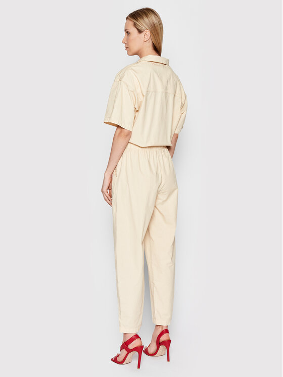 Levi's® Levi's® Jumpsuit Scrunchie A1866-0000 Beige Relaxed Fit