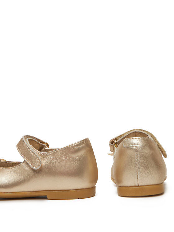 Tommy Hilfiger Tommy Hilfiger Baleriny Ballerina T1A3-33927-0220 M Złoty