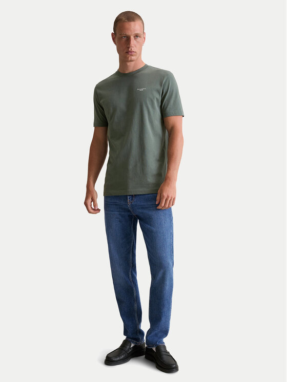 Marc O'Polo Denim Marc O'Polo Denim 2er-Set T-Shirts 5000007362 Khakifarben Regular Fit