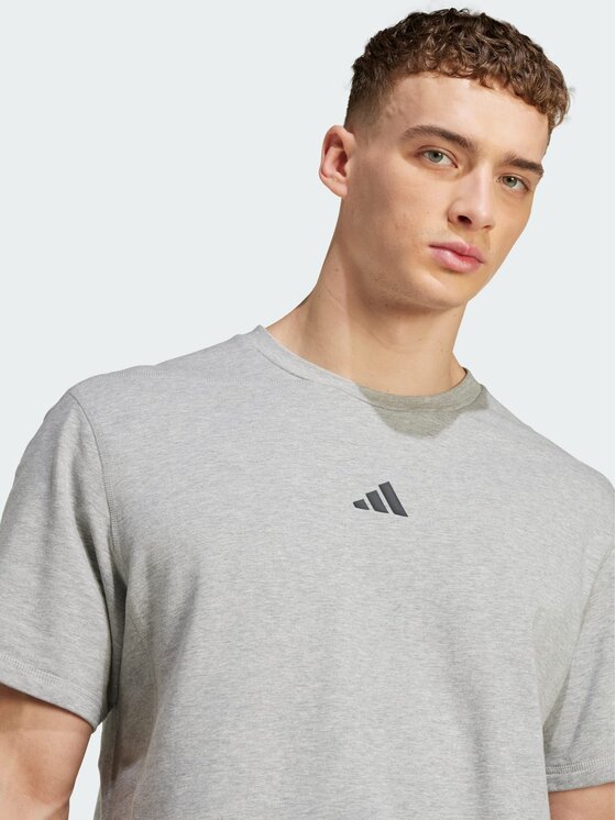adidas adidas Koszulka techniczna D4T X Tee Szary Loose Fit