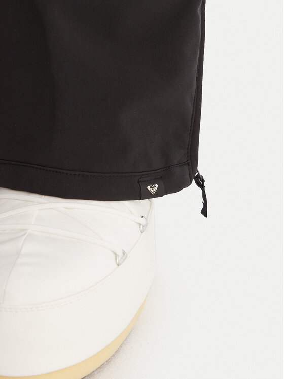 Roxy Roxy Sínadrág Summit Bib PT ERJTP03291 Fekete Skinny Fit