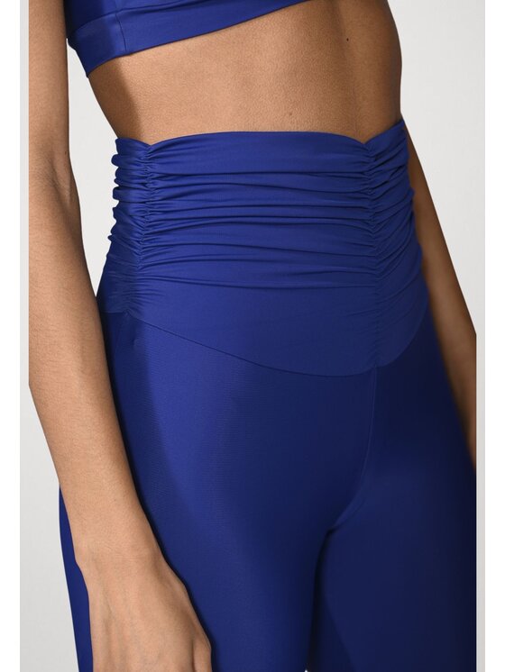 Flavia Valentini Flavia Valentini Legginsy 107 Błękitny Compression Fit