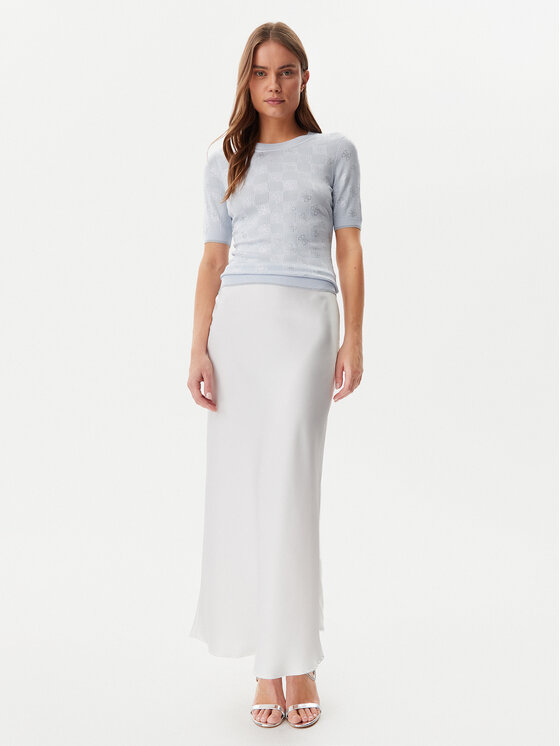 Guess Guess Džemperis W5GR20 Z3D60 Zils Regular Fit