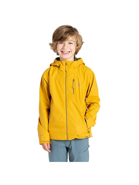 Dare2B Dare2B Kurtka przeciwdeszczowa Switch Out Żółte złoto Long Fit