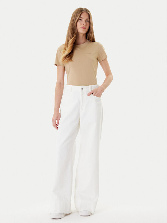 BOSS BOSS Majica C_Esogo_1 50506973 Bež Slim Fit