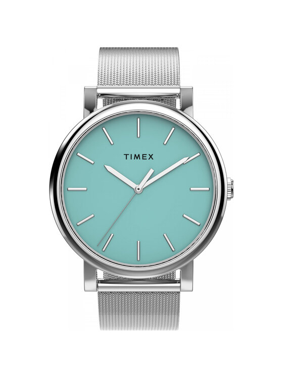 Timex Timex Zegarek TW2Y69000 Srebrny