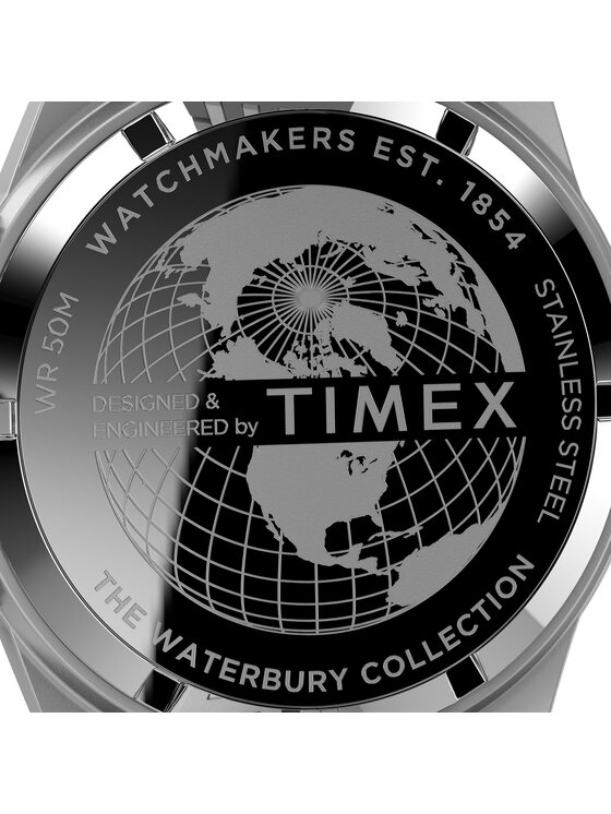 Timex Timex Pulkstenis Waterbury TW2V49700 Sudraba