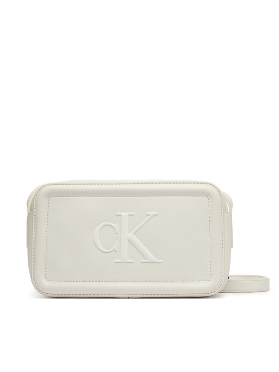 Calvin Klein Calvin Klein Soma Bold Ck Camera Bag LV04F3220G Balts
