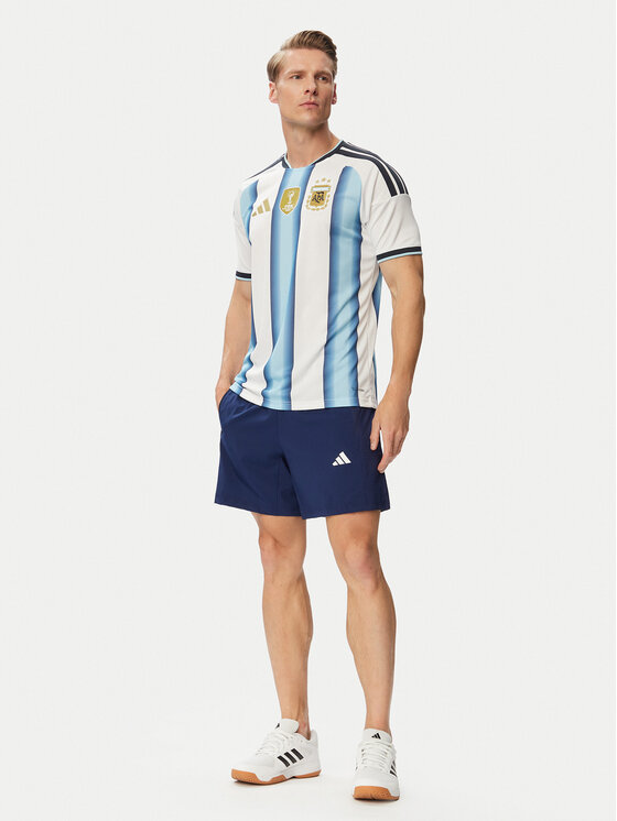 adidas adidas Maglietta tecnica Argentina 26 Home Replica JM8396 Celeste Slim Fit