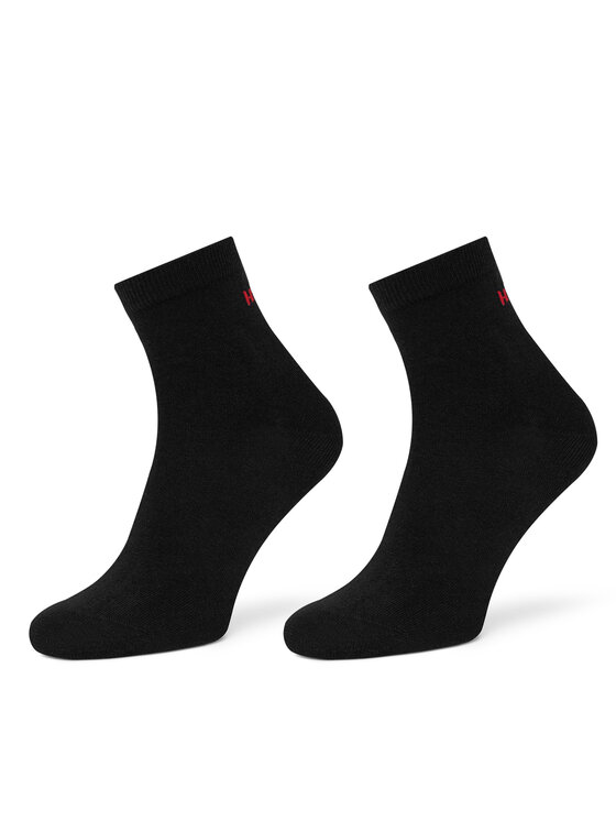 Set de 3 perechi de șosete lungi pentru bărbați HUGO 50516396 Negru