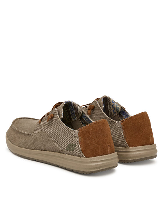 Skechers Skechers Pusbačiai Melson - Planon 210116/TPE Smėlio