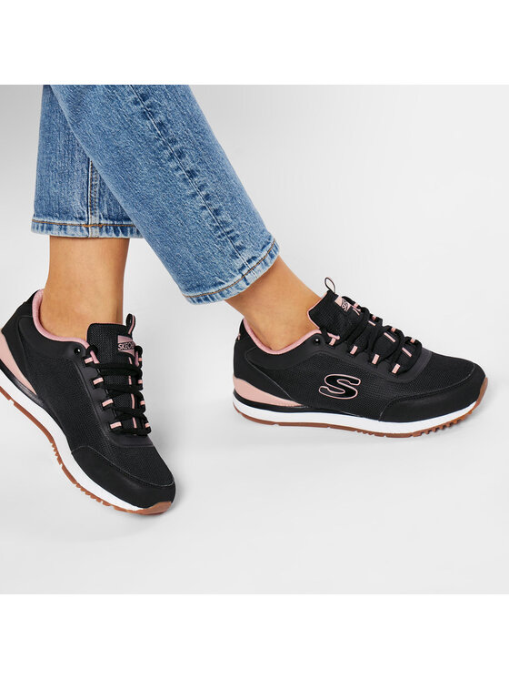 Skechers Skechers Sneakersy Casual Daze 155031/BLK Czarny