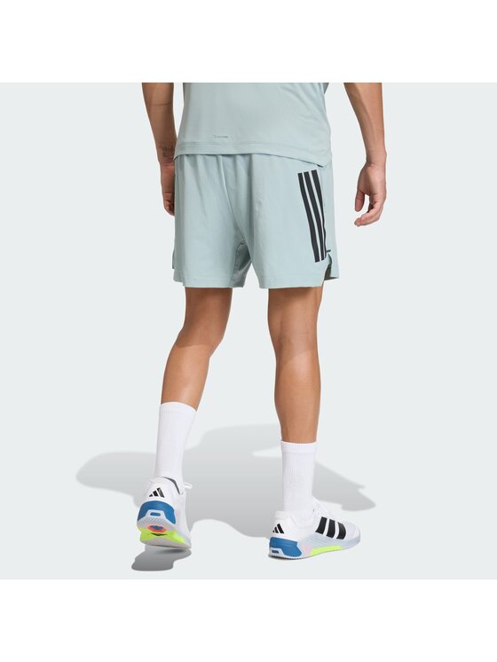 adidas adidas Szorty sportowe 158811 Zielony Regular Fit
