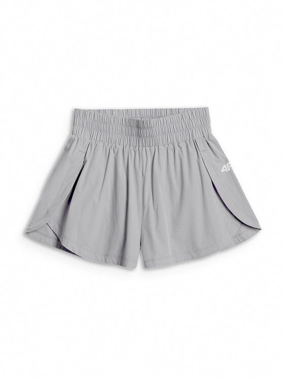 4F 4F Szorty sportowe ATHLETIC ALLURE Szary jasny Regular Fit