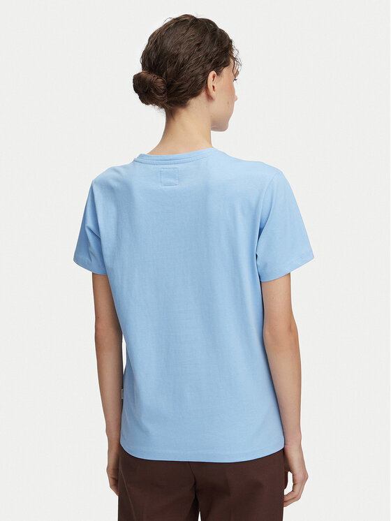 Beverly Hills Polo Club Beverly Hills Polo Club T-shirt P-SS26W-TS085 Svijetlo plava Regular Fit