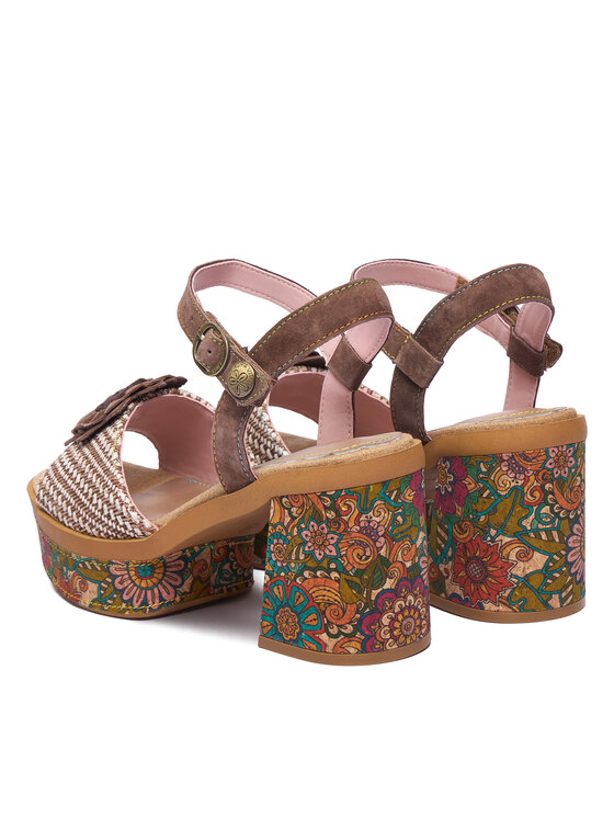 Laura Vita Laura Vita Босоніжки Noao 01 Коричневий