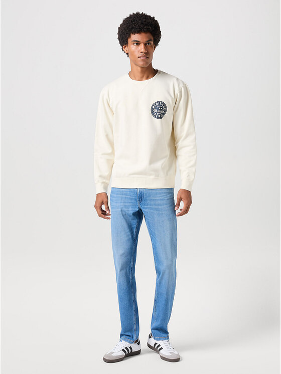 Wrangler Wrangler Jeansy RIVER Niebieski Straight Fit