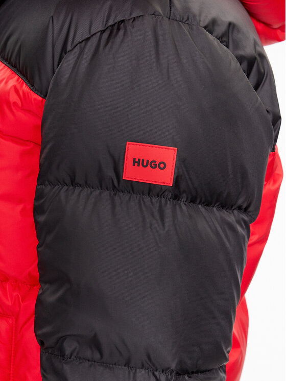 HUGO Hugo Pernata jakna Melmus2341 50495811 Crvena Regular Fit