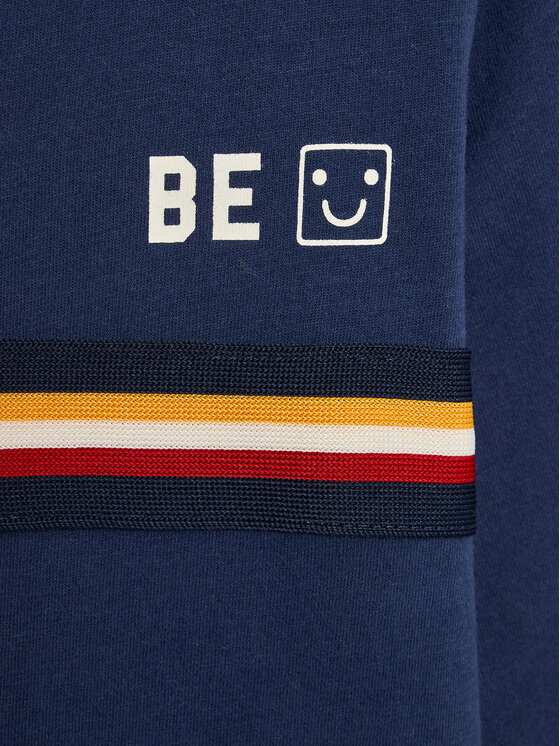 United Colors Of Benetton United Colors Of Benetton Blúz 3VR5G10AT Sötétkék Regular Fit