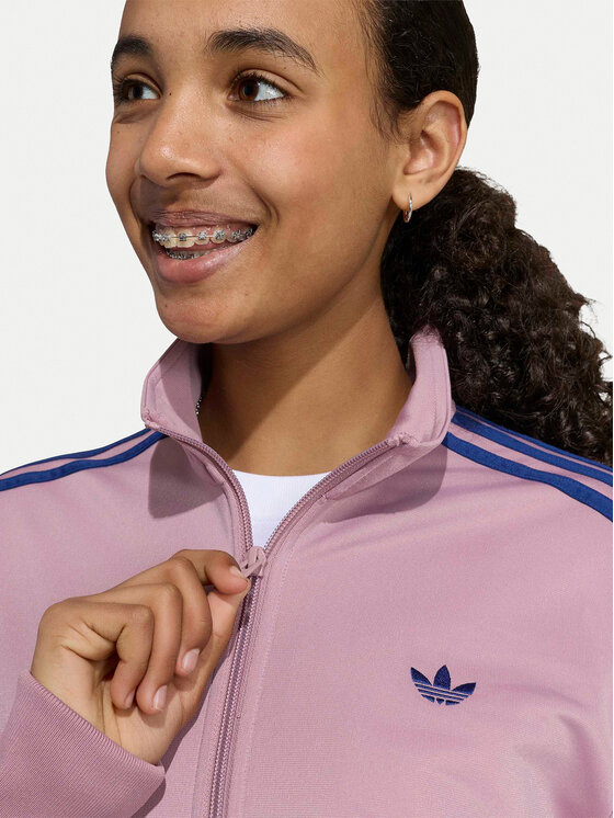 adidas adidas Sweatshirt Firebird Loose Track HZ6641 Rosa Regular Fit
