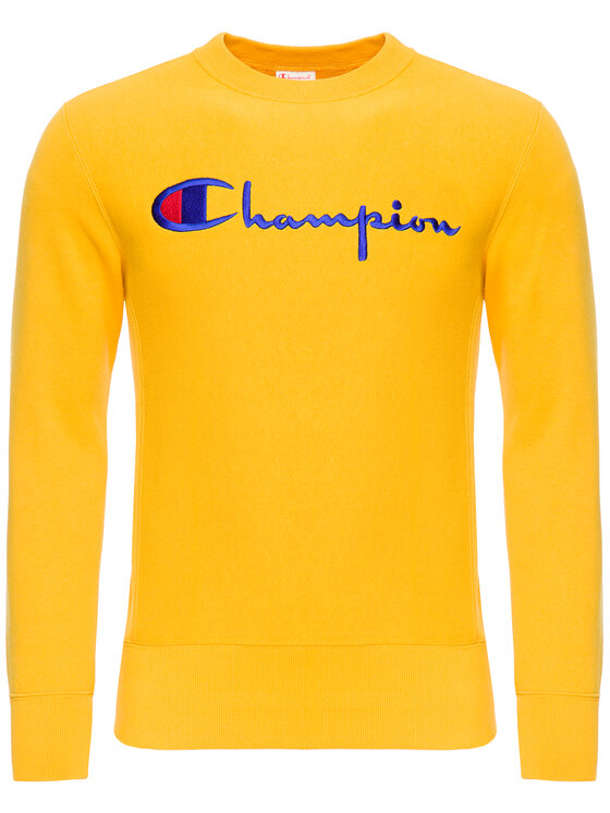 Champion Champion Μπλούζα 212576 Κίτρινο Regular Fit