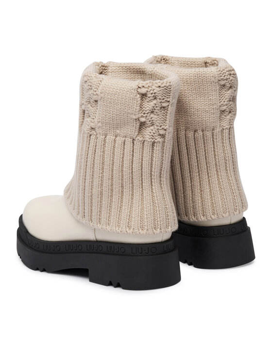 Liu Jo Liu Jo Stiefeletten Love 65 SF5121 TX330 Écru