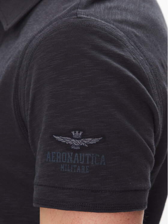 Aeronautica Militare Aeronautica Militare Polo 251PO1857J680 Granatowy Regular Fit