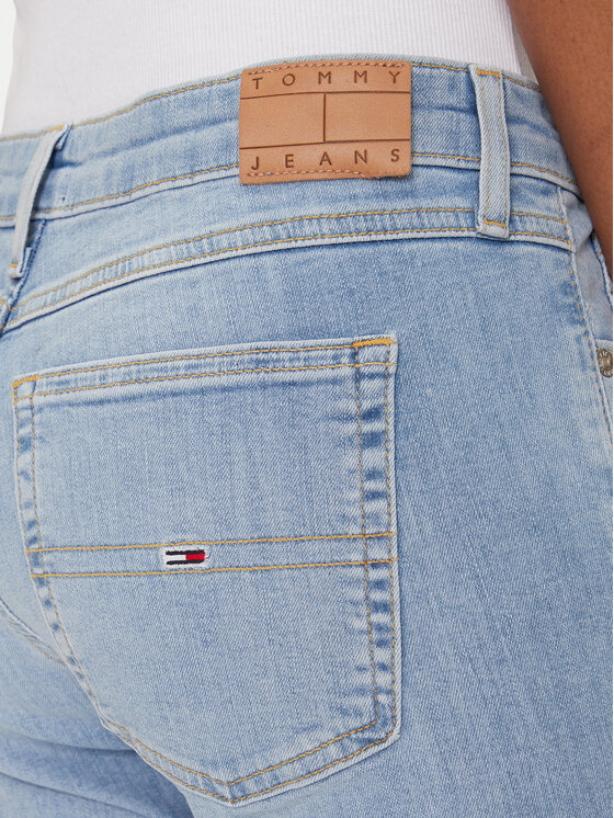 Tommy Jeans Tommy Jeans Traperice Spohie DW0DW20649 Plava Skinny Fit