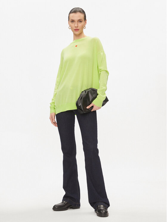 MAX&Co. MAX&Co. Sweter Derrik Zielony Relaxed Fit