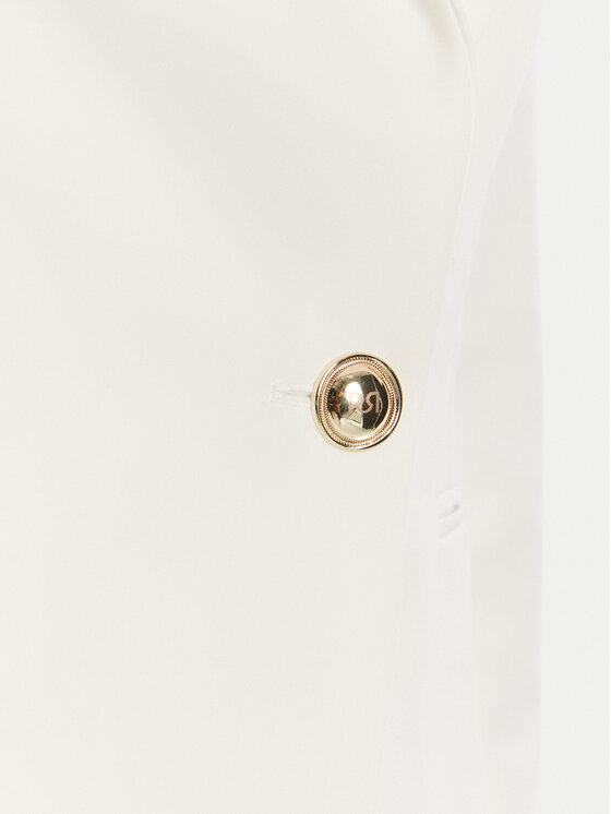 Rinascimento Rinascimento Giacca da abito CFC0126224003 Bianco Regular Fit