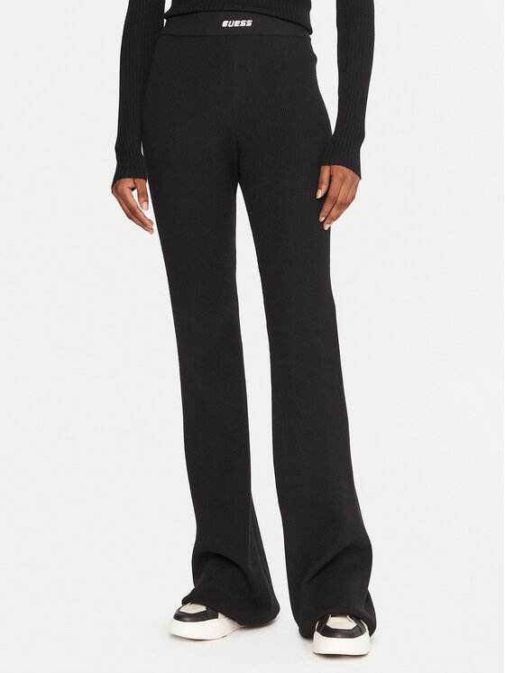 Guess Guess Leggings V5BB08 Z3JD2 Crna Flare Fit